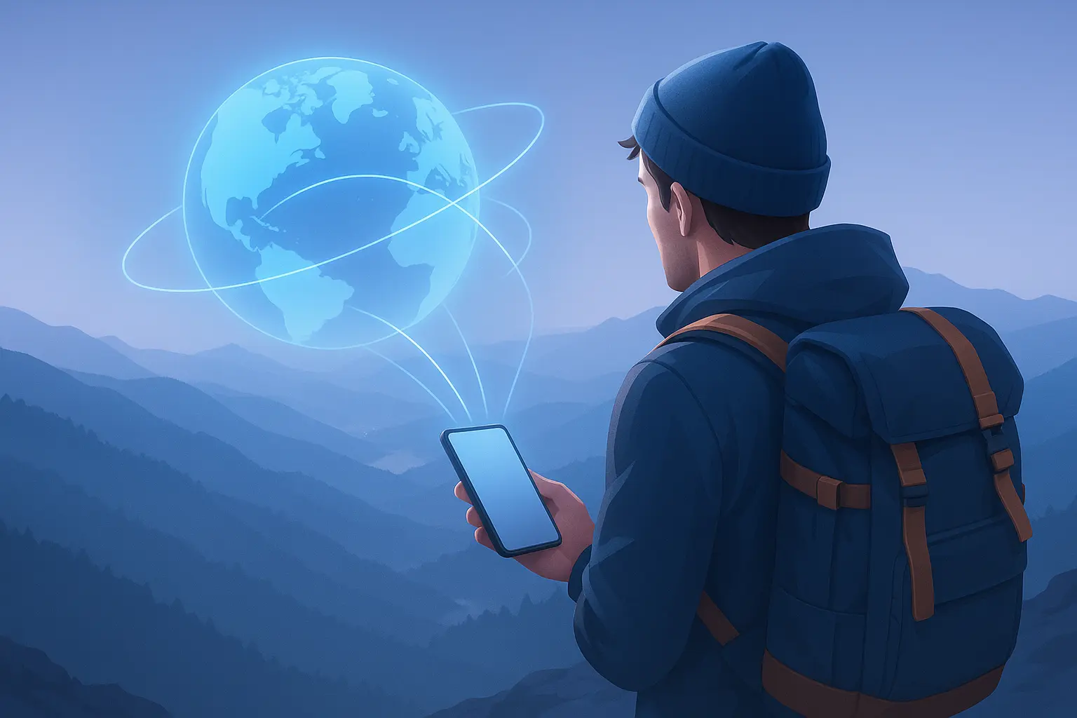 Airalo vs Nomad vs Holafly eSIM comparison for international travel on smartphone