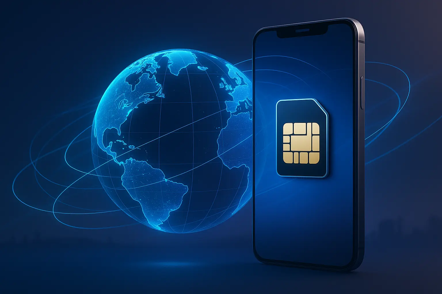 Saily vs Nomad eSIM comparison on smartphone for international travel