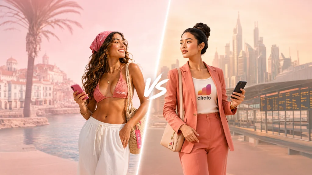 Airalo vs Holafly: Which eSIM Is Better for Travel in 2026?