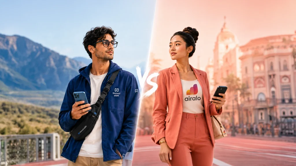 NOMAD vs AIRALO: Which Travel eSIM Should You Choose?