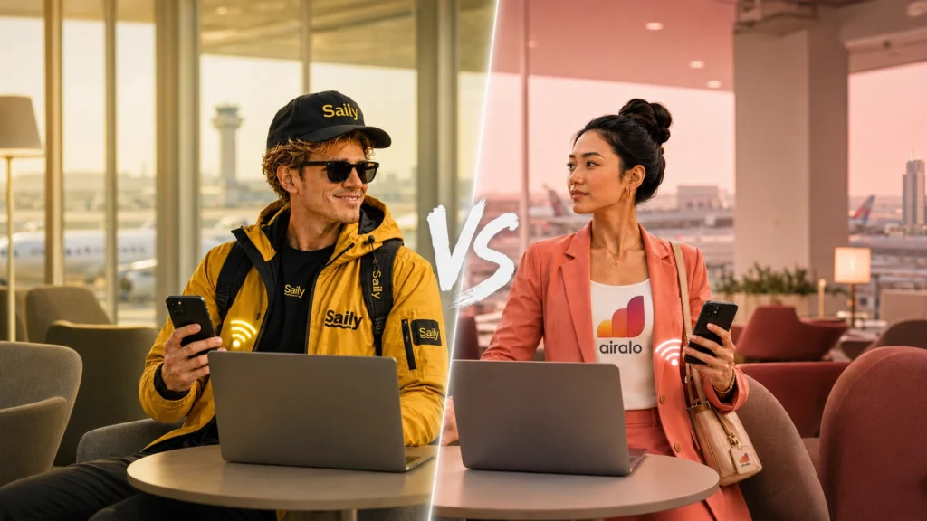 Saily vs Airalo for Hotspot Use: Which Works Better?